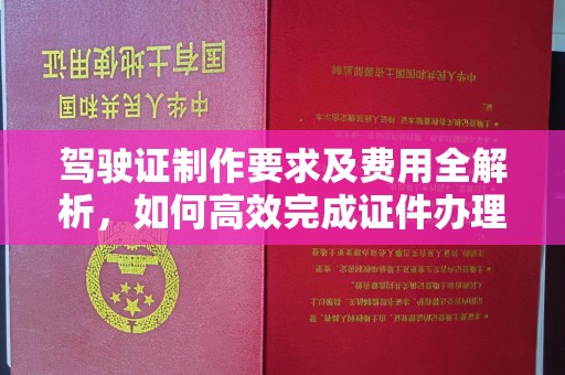 澄迈驾驶证制作要求及费用全解析，如何高效完成证件办理？