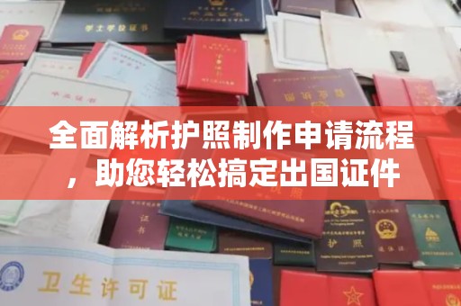 澄迈全面解析护照制作申请流程，助您轻松搞定出国证件